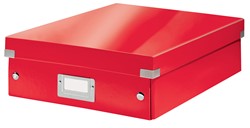 Leitz Click & Store Organisationsbox Mittel, Rot