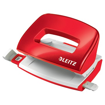 Leitz 50601026 - NeXXt WOW Kleiner Locher (Metall), Rot