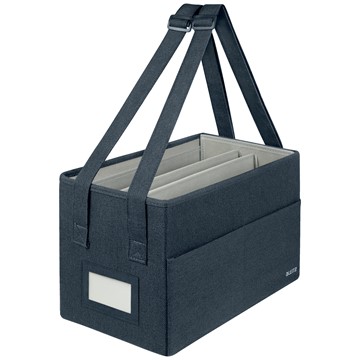 Leitz 65760089 - Desk Sharing Tasche kompakt, Samtgrau